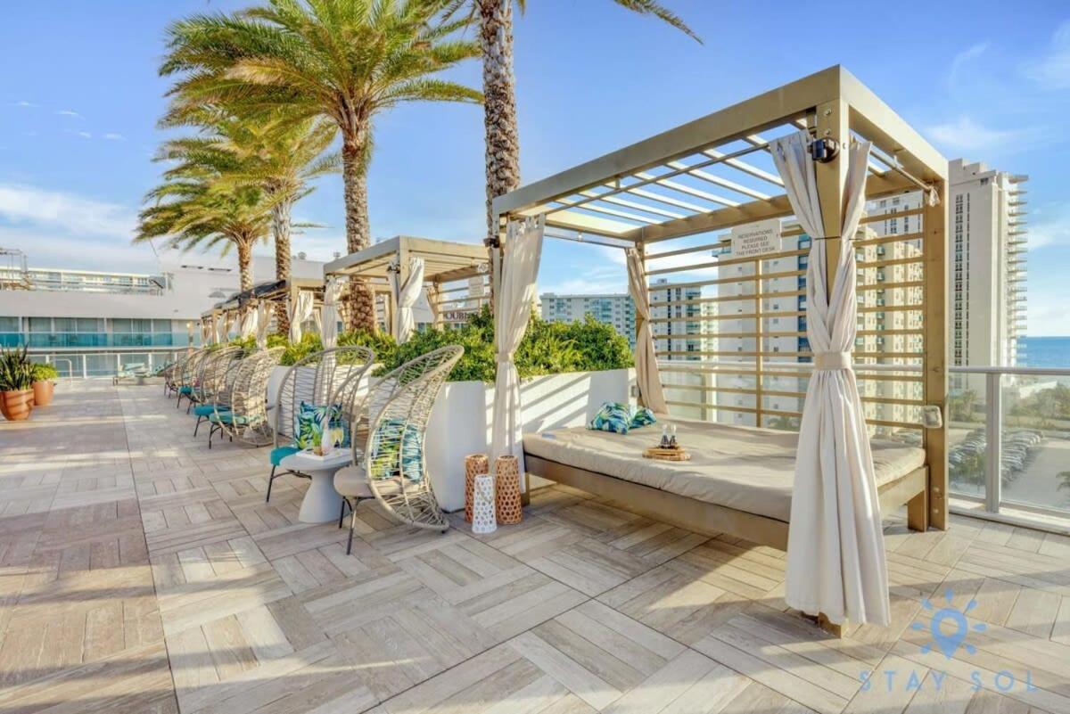 Апартаменты Luxury With Stunning View, Balcony, Amazing Pools Голливуд Экстерьер фото